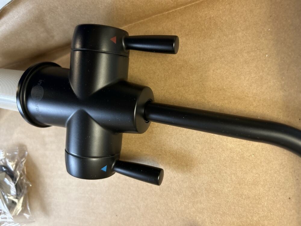 InSinkErator HOT250 FHC250MBLK Hot Cold Faucet Matte Black Open Box